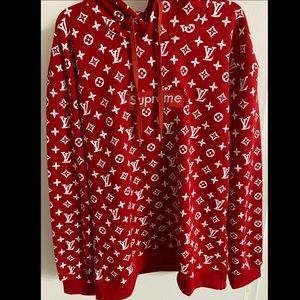 Supreme x LV Hoodie